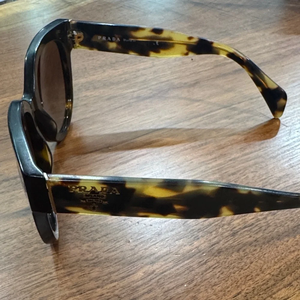 Prada Tortoise Shell Sunglasses - $25 - Picture 3 of 10